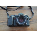 Konica FT-1 Motor 35mm SLR Film Camera With Lens (please read)