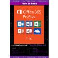 Microsoft Office 365 Pro 1 PC 5TB Lifetime - Account