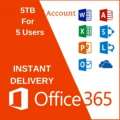 Microsoft Office 365 Pro 5TB 5-user 5TB - Account
