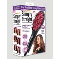 Electric Hair Straightener Comb Hot Iron Brush Auto Fast Hair Massager Tool