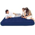 Single Air Bed Inflatable Matress Flocked Camping Comfort