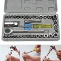 40 Piece Combination Socket Wrench set
