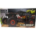 MONSTER RC ROCK CRAWLER 1:10 IN SIZE 2.4GHZ 4 WD RALLY TRUCK
