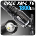 CREE LED Zoom Torch 1800 Lumens 4200mah