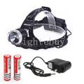 1800 Lumen CREE XML T6 High Power LED Headlamp Headlight Flashlight Torch 3 Modes + 2 X Batter