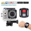 4K WiFi Waterproof Sports Action Camera with REMOTE - Ultra HD - Super Wide Angled Lens - HDMI