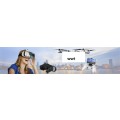 VR Box 3D Glasses Drone WIFI FPV 2.4Ghz 4CH RC Quadcopter Camera 3D Rolling UFO