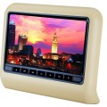 9 Inch BLACK Car Headrest Monitor with DVD Player (Pair) - 800x480 Res - Speaker - Game Func REMOTE