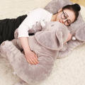 Long Nose Elephant Doll Soft Plush Stuffed Waist Pillow Toys For Baby Kids