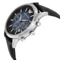 Mens Emporio Armani AR2473 Blue dial stainless steel watch