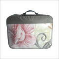 Super Soft 3 PLY Heavy Quality Print & Embossed Blanket (Assorted Prints) + FREE Bag