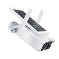 Solar Charged WIFI Dome Camera with Adjustable Solar Panel - 2MP - 1080P HD - Two Way Audio