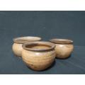 Lovely Pottery Bowl Trio