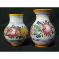 Beautiful Pottery Jug and Vase Pair