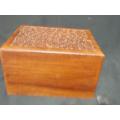 Beautifully Carved Wooden Box