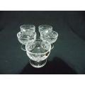 Webb Corbett Cut Crystal Dessert Bowls Set of Five