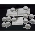 Set of Twelve Starter Plates with Sauce Cups