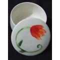Porcelain Ring Box and Trinket Bowl