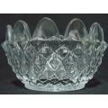 Pressed Glass Sweets Bowl