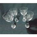 Set of Four Drinking Glasses