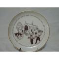 St Catharine`s Church 75th Jubilee Small Plate by Priknash Potteries