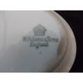W Adams & Sons England Porcelain Soap Bowl