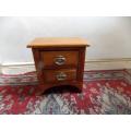 Small Yellow Wood Chest of Drawers