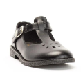 Buccaneer Original Baby Doll Black School Shoe - (sizes jnr 9-1)