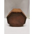 Antique Chinese red sandalwood jewelry box