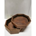 Antique Chinese red sandalwood jewelry box