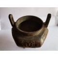 Chinese antique Late 18th century Qing Dynasty copper censer