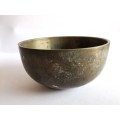 Chinese antique Late 18th century Qing Dynasty copper Alms bowl