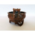 Chinese antique copper censer