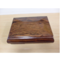 ANTIQUE BEAUTIFUL ROSEWOOD WOODEN BOX WITH HINGED LID