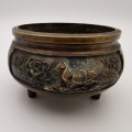 Chinese antique Late 19th century Qing Dynasty copper censer