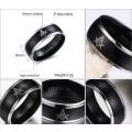 FREE MASON TITANIUM RING - SIZE 9(S)