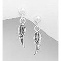 GORGEOUS 925 STERLING SILVER DANGLING WINGS