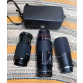 Lens Bundle | Sigma Zoom 75-300mm  |  Kiron macro 80-200mm | RMC Tokina 80-200mm | READ DESCRIPTION