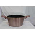 BERLINGER HAUS 24CM TITANIUM COATING CASSEROLE WITHOUT LID - iROSE EDITION(SECOND HAND)(ONE HANDLE)