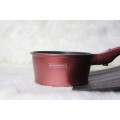 Royalty Line 16cm Marble Coating Sauce Pan- BURGUNDY (Second hand)
