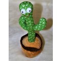 Dancing Cactus Baby Mimicking Recording Music Light Up Baby Interactive Toy