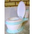 Baby-Toddler Training Potty with Cushioned Seat Ring - Blue