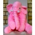 Elephant Baby Pillow - Pink