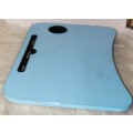 Portable Foldable Laptop Stand Desk for Bed & Sofa - Blue
