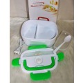 1.5L Portable Electric Lunch Box Food Heater -green