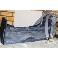 New Stylish Multi-Functional Baby Diaper Bag & Bed - Grey