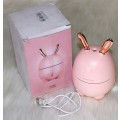 Mist Humidifier, Cute Rabbit Humidifier - Pink