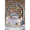 Baby Plush Chair With Game Pole