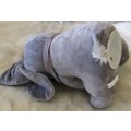 Peek-a-Boo Elephant Stuffed Doll Animated Plush Toy - Blue