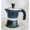 Berlinger Haus 2 Cups Aluminium Coffee Maker - aquamarine (burnt bottom)